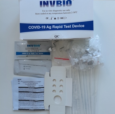 Prueba rápida Kit With Germany Bfarm de Covid 19 nasales de la esponja del antígeno