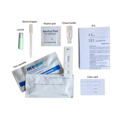 Ce Mark Anemia Home Test Kit Self Test Suero Ferritina Sangre
