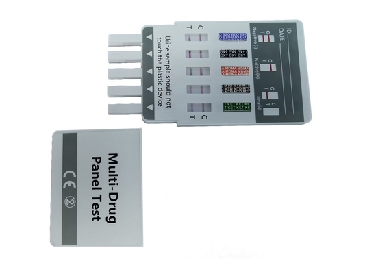 La prueba Kit Panel de la tenencia ilícita de drogas de Doa 10 drogas multi defiende el hogar de la orina