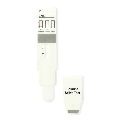 Droga de la choza flúida oral Dipcard 20ng/Ml sensible de Cotinine de la prueba del antígeno de la saliva del abuso