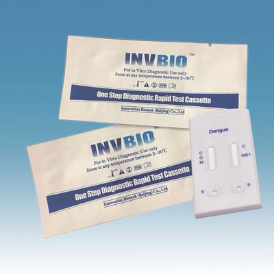 Control tropical Ns1 combinado Igg/prueba rápida de la dengue de la enfermedad de la alta sensibilidad de Igm