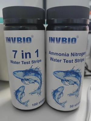 7 en 1 análisis Kit Strips 100/Pack del agua potable del FSC del acuario