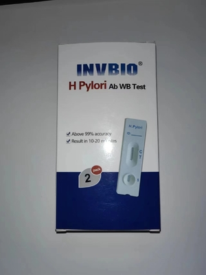 Prueba de tarjeta Ag Heces H Pylori Ce Detección rápida