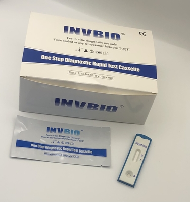 Prueba de diagnóstico rápida Kit Std Syphilis Screening Test de Vdrl con la bolsa sellada