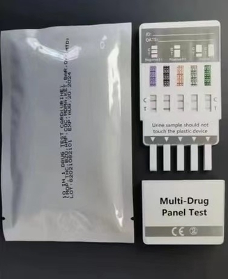 HIGH Accuracy Doa Kit de prueba de abuso de drogas Panel 10 Multi Drugs Screen Urina en el hogar