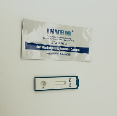Equipo rápido de la diagnosis de la sangre de la prueba de la sífilis de los anticuerpos de Treponema pálido