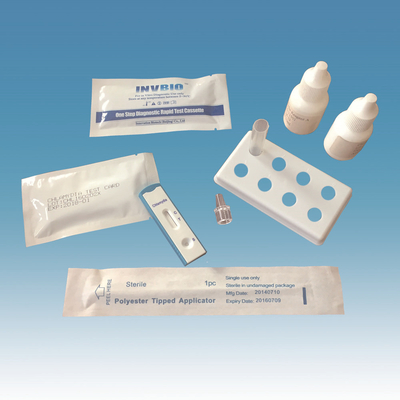 Prueba Kit Card Single Use del antígeno de Trachomatis del Chlamydia de la esponja