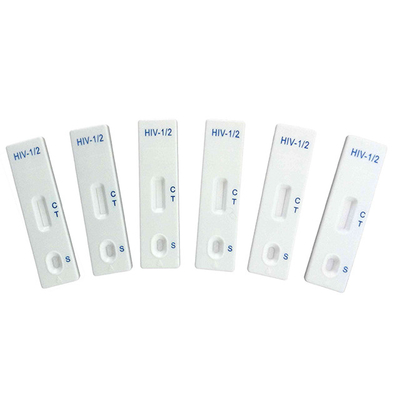Línea médica prueba rápida Kit Accuracy de la sangre entera del IVD tri del VIH el 99%