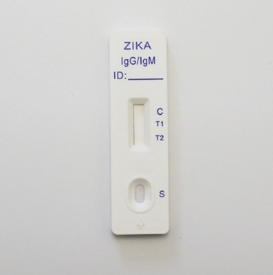 Empaquetado de diagnóstico in vitro del OEM del equipo de la prueba del anticuerpo de IgG IgM Zika