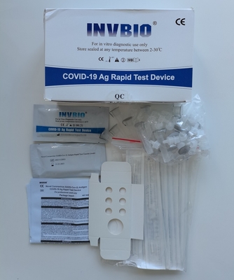 Prueba Kit Rapid Response For Travel del antígeno de Covid de los profesionales de la atención sanitaria