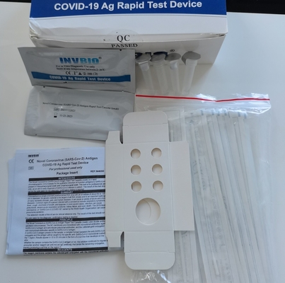 Sars - Cov - 2 lista común del antígeno de Covid 19 de la prueba del Eu rápido nasal del casete