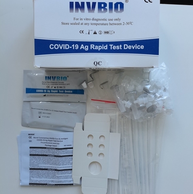 Prueba rápida de Corona Antigen Nasal Smear Swabs para la gente más de 7 años