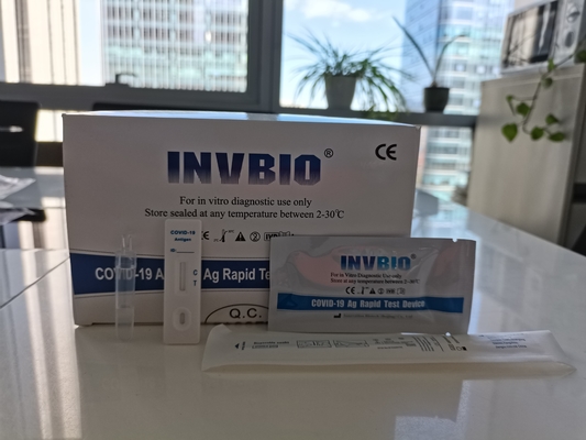 CE flúido oral del equipo de la prueba COVID-19 marcado para la prueba del uno mismo