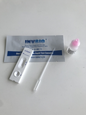 Casete rápido de la prueba del taburete de los píloros Ce AG H de los píloros de Helicobacter