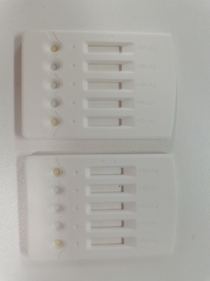 Equipos rápidos Hbv 5 de la prueba de la enfermedad infecciosa del virus de la hepatitis B en 1 diagnóstico combinado del panel