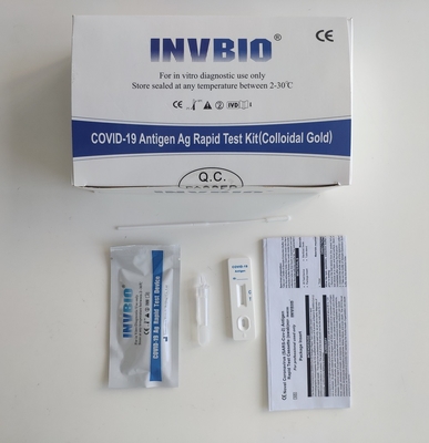 Antígeno rápido Kit Self Testing de la infección Covid-19