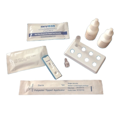 Salud sexual una esponja rápida de Kit Chlamydia Trachomatis Infection Antigen de la prueba de Invbio Std del paso
