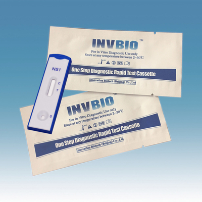 Un antígeno médico del virus de dengue de los equipos rápidos de la prueba de la enfermedad infecciosa del IVD del paso NS1