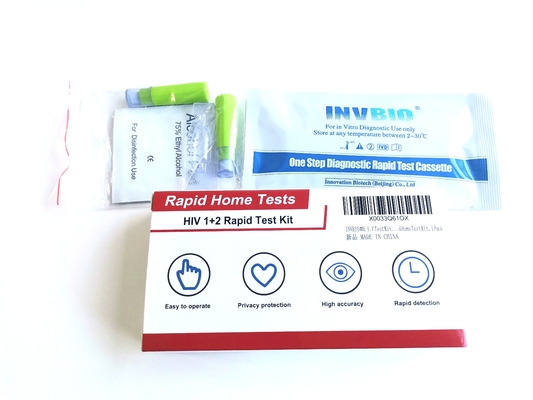 Equipos rápidos 50pcs de la prueba del VIH del tratamiento de la enfermedad infecciosa