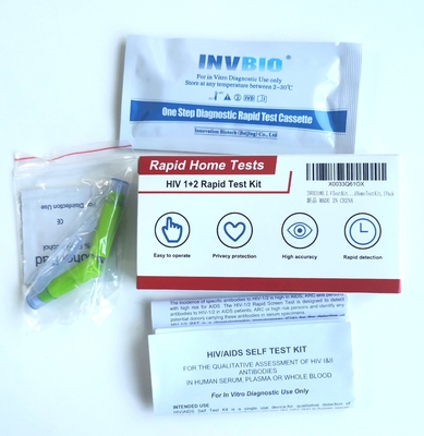 VIH rápido Kit In Whole Blood/suero/plasma de la prueba de la marca de Ce