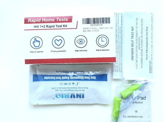 Sensibilidad certificada Ce de los equipos rápidos de la prueba del VIH alta