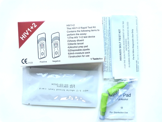 A casa 25 equipos rápidos de la prueba del VIH de las PC para el tratamiento de la enfermedad infecciosa