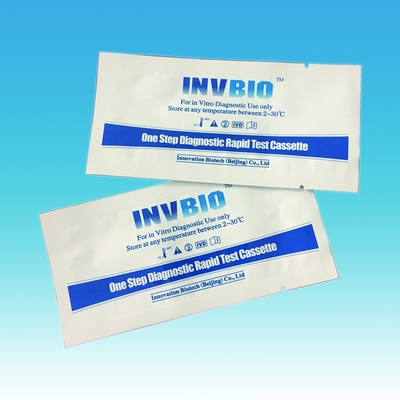 Casetes profesionales de la prueba de Kit Medical Diagnostics Typhoid Antigen de la prueba rápida tifoidea