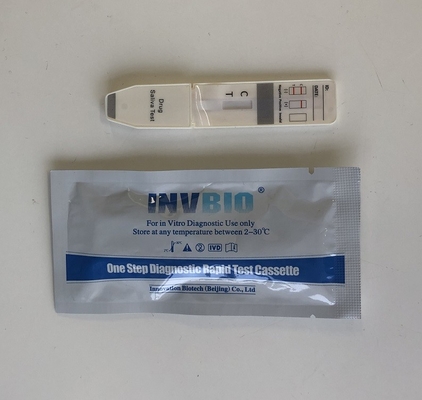 Prueba de cribado flúida oral de la prueba rápida de la saliva de la CHOZA de Cotinine con la exactitud del 99%