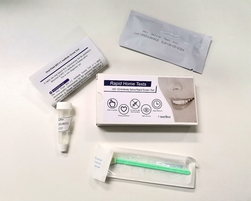 Distribuidor rápido de los equipos de la prueba del VIH de la esponja oral del VIH 1 y 2 necesario para las ayudas