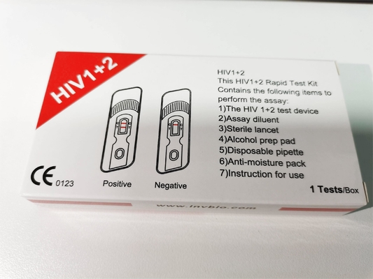 Un OEM del paso que embala VIH anti 1 y 2 prueba Kit High Sensitivity