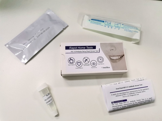 Aprobación oral de Kit Easy To Use Fsc de la prueba de la esponja del VIH el 1/2