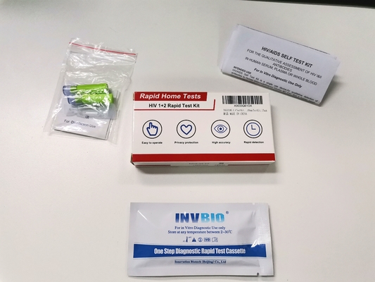 Kit de pruebas rápidas de VIH para uso doméstico