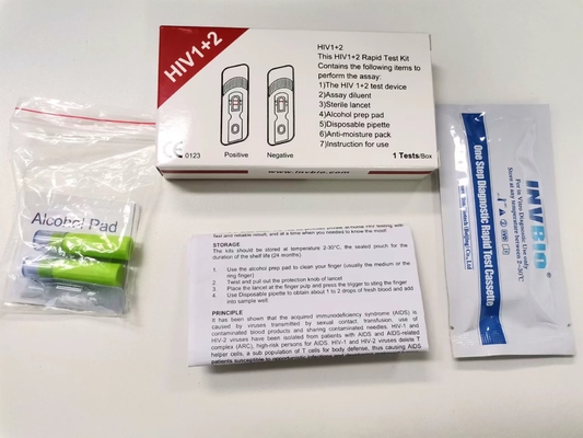 Kit de pruebas rápidas de VIH para uso doméstico