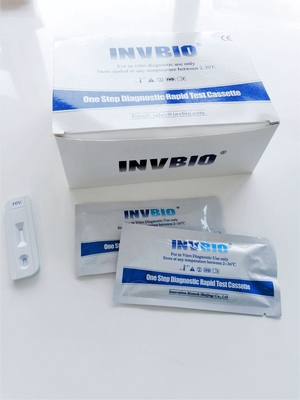 Prueba rápida 2 Kit Colloidal Gold del VIH 1 del anticuerpo