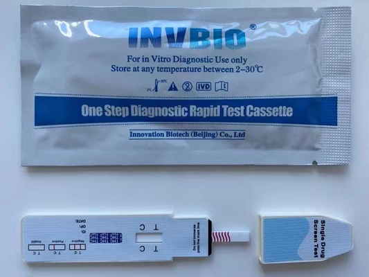 Solo soldado de la prueba de droga de la marijuana del panel/de la saliva de Thc autodiagnóstico