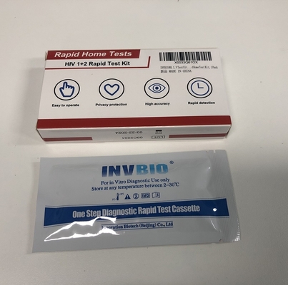 El pinchazo rápido del finger determina el análisis de sangre rápido del VIH del Std Kit Ce Iso Certificate