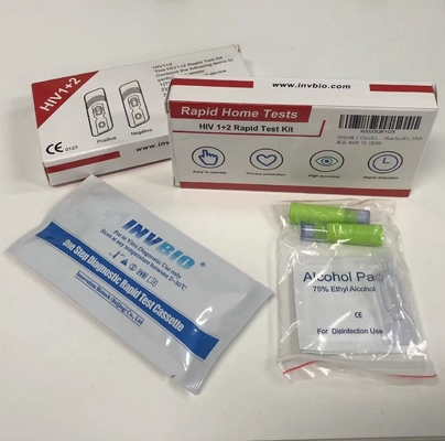 Alta prueba el 1/2 rápida sensible Kit Home Use del VIH