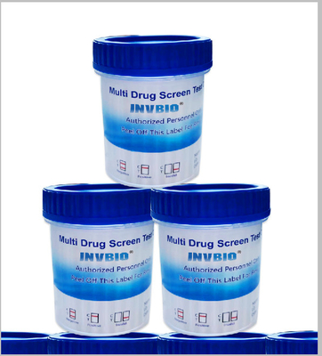 Prueba de droga multi del FDA para 12 diverso equipo de la taza de la prueba de droga de la saliva del panel del soldado 12 de las drogas