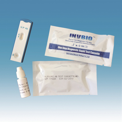 Los píloros rápidos de la detección H del anticuerpo exoneran el vientre la prueba Kit Cassette