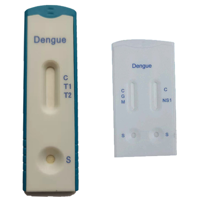 Prueba tropical Kit Igg Igm Ns de la dengue de la enfermedad 1 prueba de la tarjeta del dúo de la sangre del antígeno
