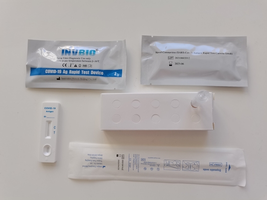 Prueba Kit Testing For Omicron Variant Coronavirus de la esponja Covid-19
