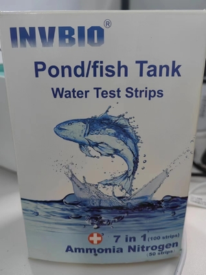 7 en 1 análisis Kit Strips 100/Pack del agua potable del FSC del acuario
