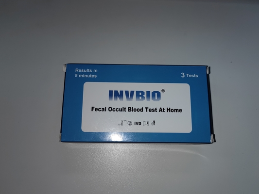 Análisis de sangre oculto fecal del paso de diagnóstico rápido 1pcs uno Kit Home Use Quick Detection