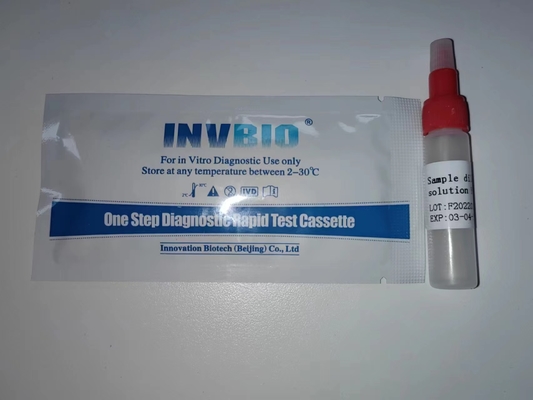 Análisis de sangre oculto fecal del paso de diagnóstico rápido 1pcs uno Kit Home Use Quick Detection