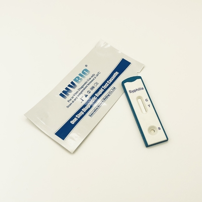 Prueba de diagnóstico rápida Kit Std Syphilis Screening Test de Vdrl con la bolsa sellada