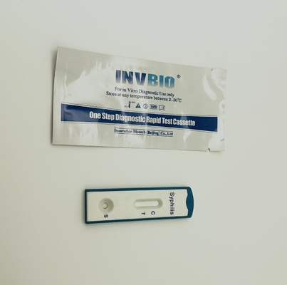 Prueba de diagnóstico rápida Kit Std Syphilis Screening Test de Vdrl con la bolsa sellada