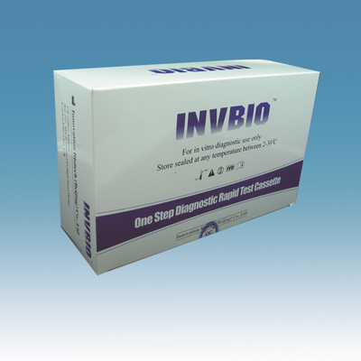 Un paso Rapid 98% Tarjeta de prueba de antígeno Autoprueba Influenza A+B Combo
