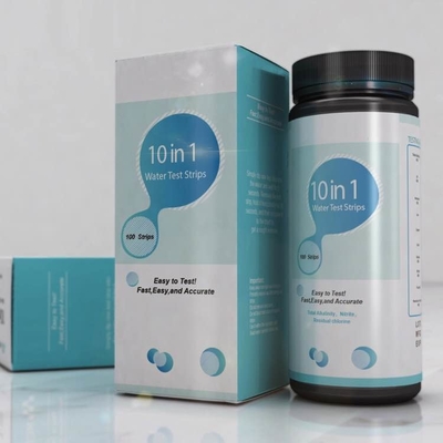Alta prueba Kit Detect Ph Hardness Chlorine de la calidad del agua potable de 95,6% sensibilidades