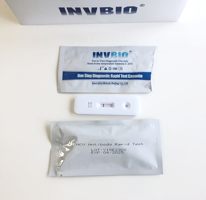 Invbio Saliva Rapid Test Hep C Anticuerpo Niveles Hcv Screening Casete
