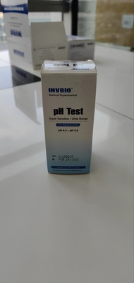 El reactivo de diagnóstico rápido portátil de la orina de MSDS pela las pruebas para la proteína del pH